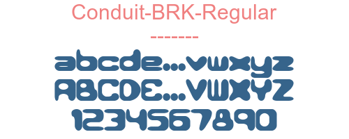 Conduit-BRK-Regular