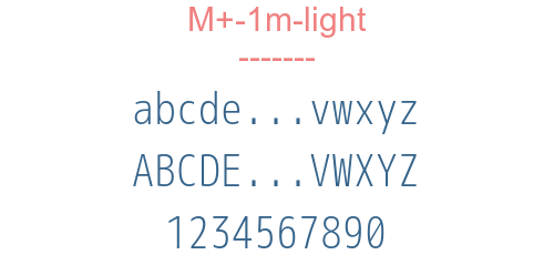 M+-1m-light