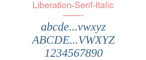 Liberation-Serif-Italic