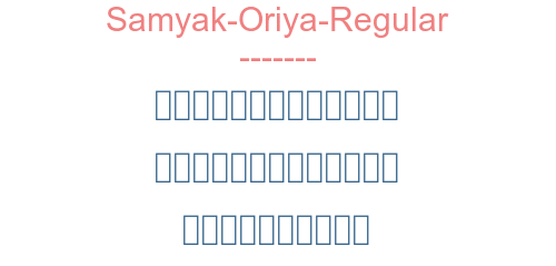 Samyak-Oriya-Regular