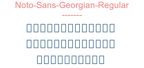 Noto-Sans-Georgian-Regular