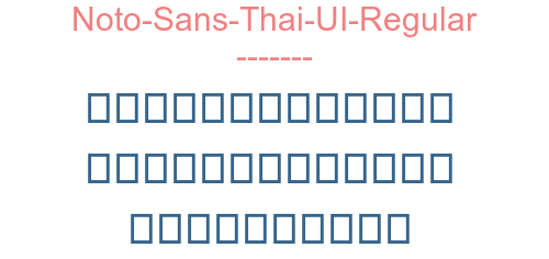 Noto-Sans-Thai-UI-Regular