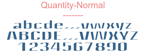 Quantity-Normal