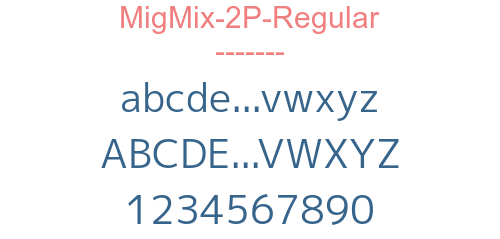 MigMix-2P-Regular