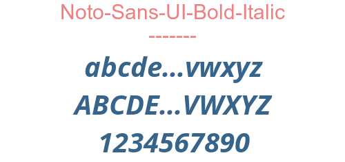 Noto-Sans-UI-Bold-Italic