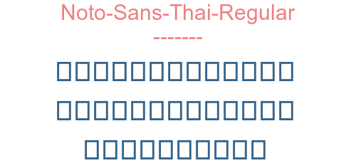 Noto-Sans-Thai-Regular