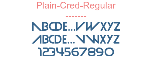 Plain-Cred-Regular