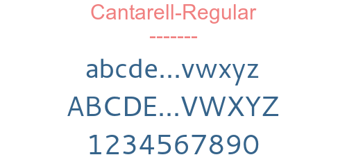 Cantarell-Regular