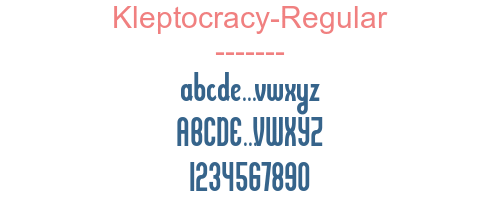 Kleptocracy-Regular