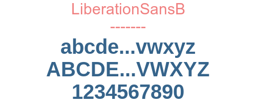 LiberationSansB