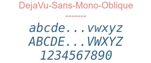 DejaVu-Sans-Mono-Oblique