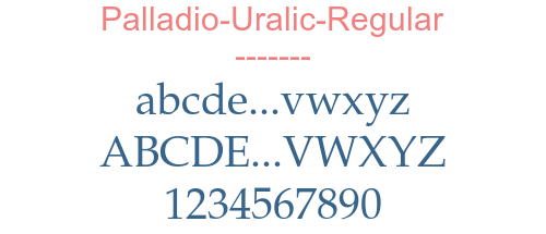 Palladio-Uralic-Regular