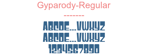 Gyparody-Regular