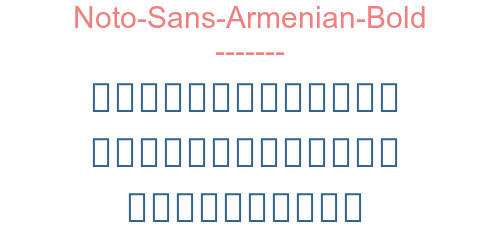 Noto-Sans-Armenian-Bold