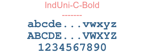 IndUni-C-Bold