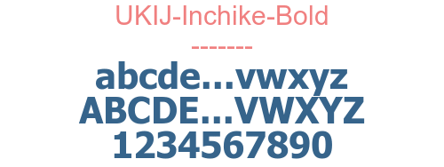 UKIJ-Inchike-Bold