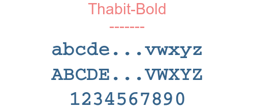 Thabit-Bold