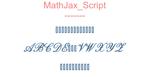 MathJax Script