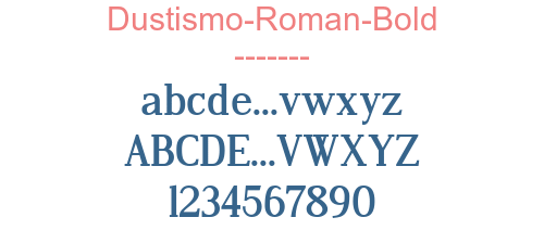 Dustismo-Roman-Bold