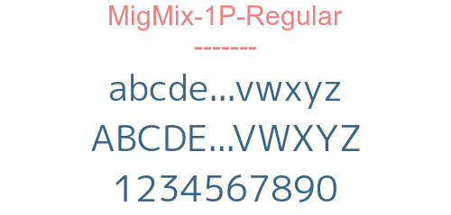 MigMix-1P-Regular