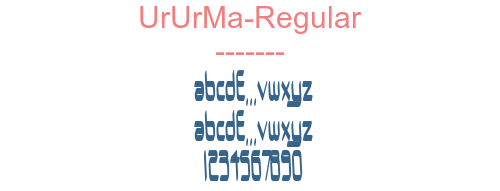 UrUrMa-Regular