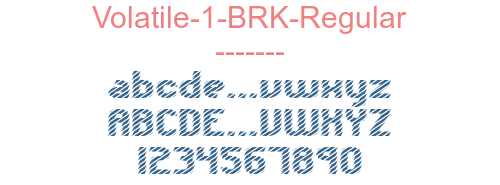 Volatile-1-BRK-Regular