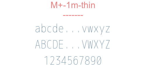 M+-1m-thin