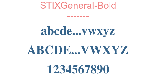 STIXGeneral-Bold