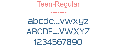 Teen-Regular