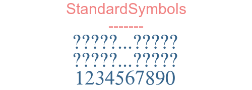 StandardSymbols