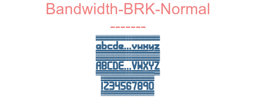 Bandwidth-BRK-Normal