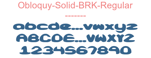 Obloquy-Solid-BRK-Regular