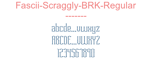 Fascii-Scraggly-BRK-Regular