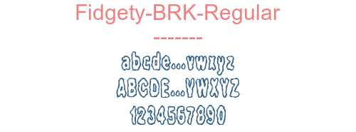 Fidgety-BRK-Regular