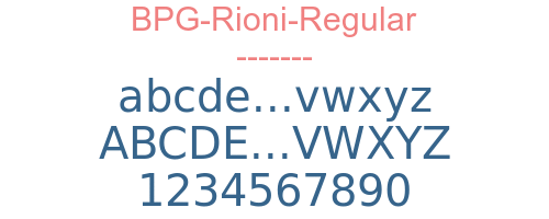 BPG-Rioni-Regular